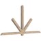 Ekena Millwork Kennewick Smooth Timber Gable Bracket, Douglas Fir, 96"W x 48"H x 3 1/2"D x 3 1/2"F, 12/12 Pitch GBW096X48X0404KEN00SDF - alternate 3